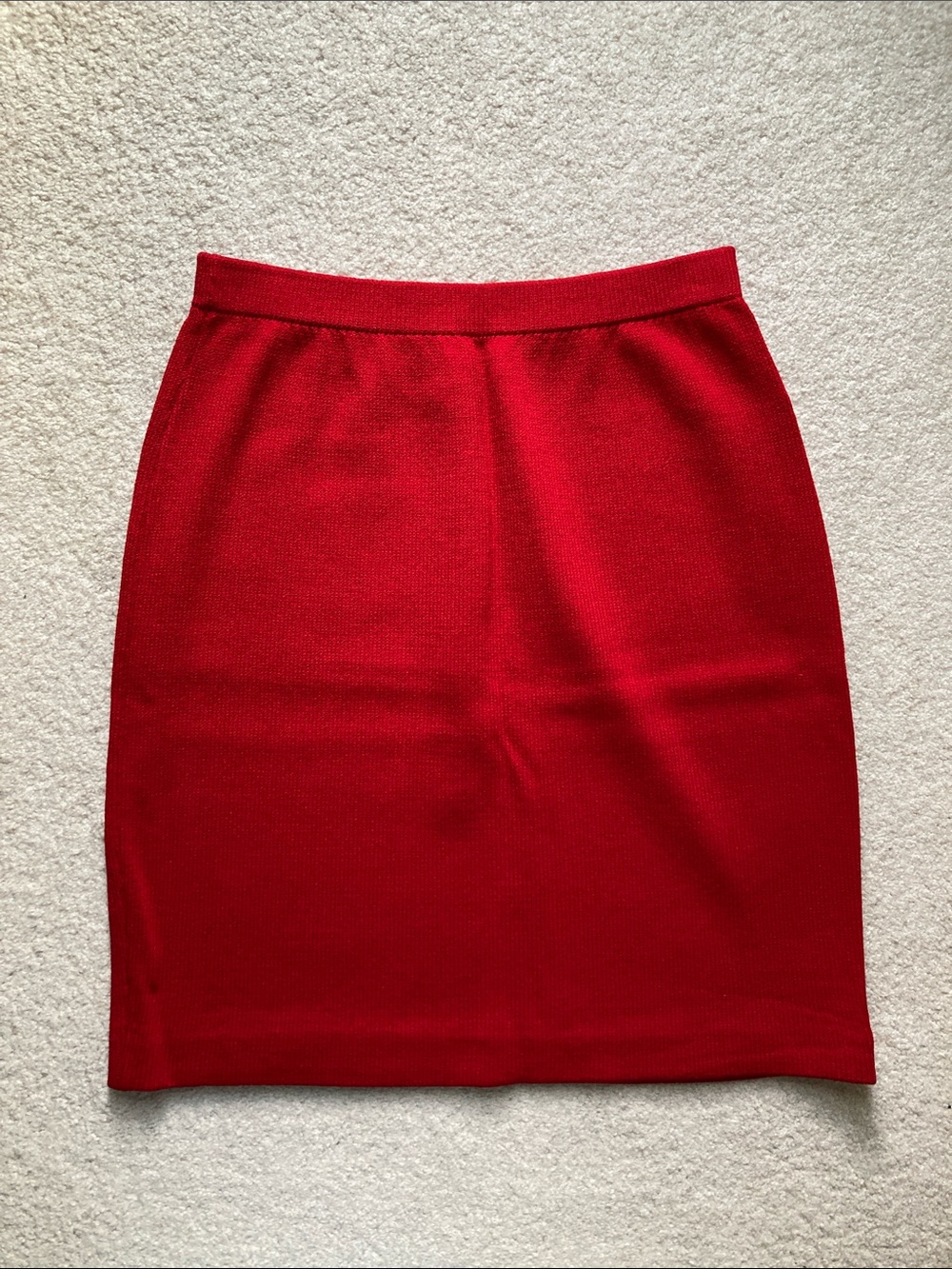 St. John Collection by Marie Gray red skirt